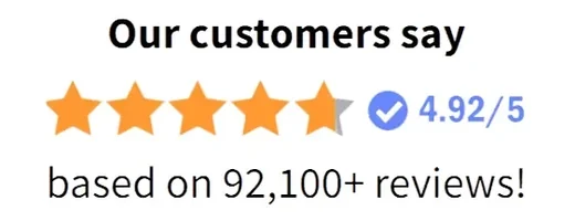 JellyForce customer star rating